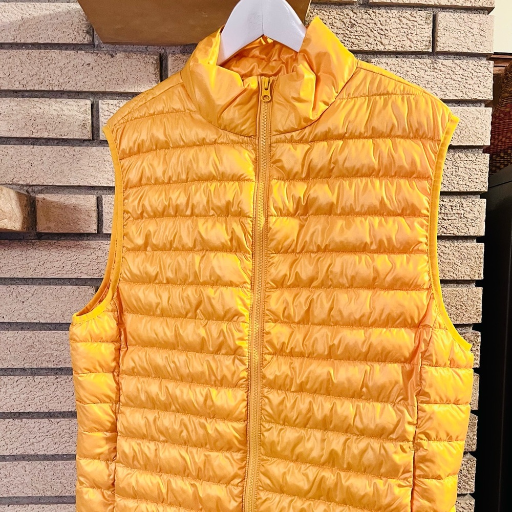 L Primary Packable Vest Bright Yellow Size Large